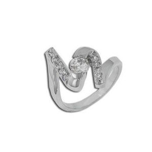 925 Silver Squiggle Ring